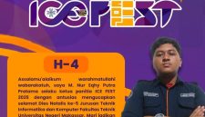 Potret pamflet Icefest, (Foto: Int.)