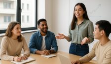 Ilustrasi Mahasiswa Sedang Bekerja/ (Foto: AI)