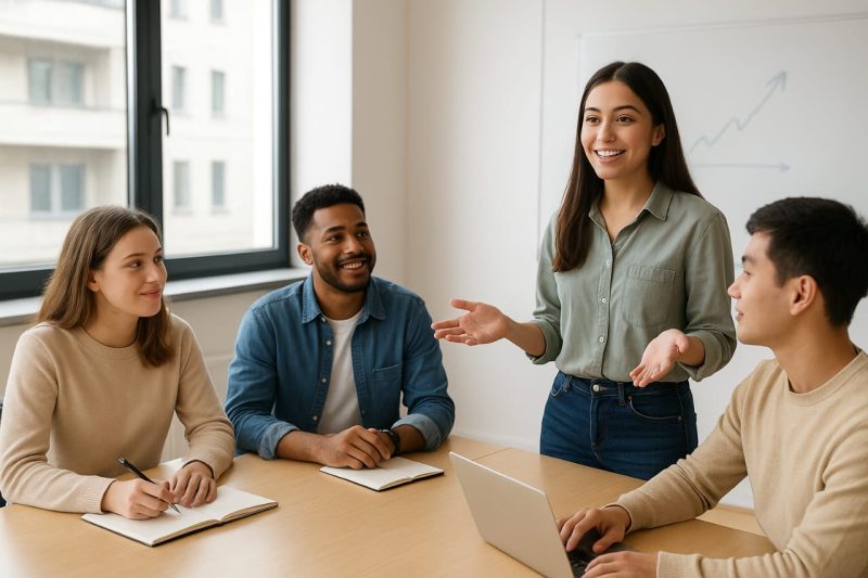 Ilustrasi Mahasiswa Sedang Bekerja/ (Foto: AI)