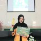 Potret Zakinah saat meraih juara 2, (Foto: Ist.)