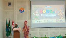 Potret Muhiddin, Ketua jurusan biologi saat sambutan dalam pembukaan BODY 2025,(Foto: Ist.)