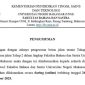Surat pengumuman pelaksanaan kuliah daring untuk sivitas akademika FBS, (Foto: Int.)