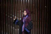 potret wisudawati magister terbaik (Foto:Ist)
