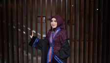 potret wisudawati magister terbaik (Foto:Ist)