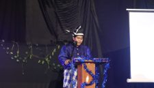 Potret ketua panitia dalam menyampaikan sambutannya, (Dok. Profesi)