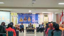 Potret Pemateri dalam Seminar Nasional Pendidikan Sosiologi, (Foto: Ashilah Humairah)