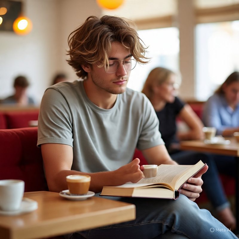 Ilustrasi mahasiswa tetap produktif saat libur semester, (Foto:Ai.)