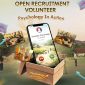 Pamflet pendaftaran relawan PIA FPsi UNM di Desa Bontokassi, Kabupaten Gowa, (Foto: Ist.)