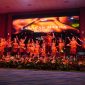 Penampilan UKM PSM Pinisi Choir UNM saat konser Vox Vincere berlangsung, (Foto: ist)