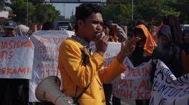 Potret Syamry Selaku Presiden BEM UNM, (Dok:Profesi)
