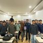Potret mahasiswa HMM FT-UNM dalam Bincang Buku “GEMAR”.