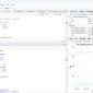 Tampilan pengolahan data menggunakan aplikasi RStudio, (Foto: Ist.)