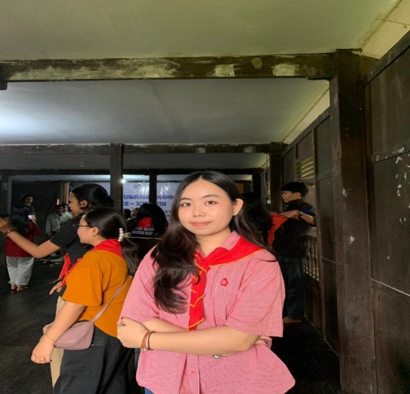 Potret Natalin Formatur ketua umum KMK UNM (Foto:Ist)