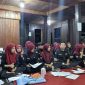 potret suasana rapat kerja pengurus UKM Maphan. (Foto: Ist.)