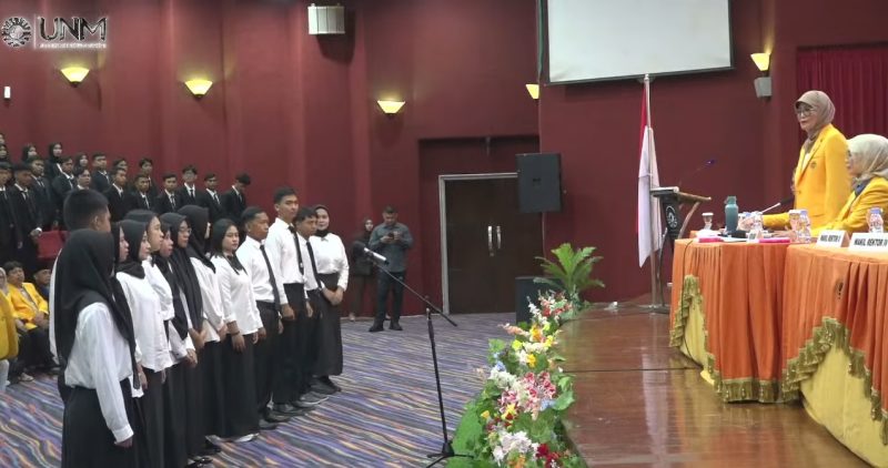 Pelantikan mahasiswa PPG UNM 2026, (Foto: Int.)