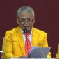 Potret ketua prodi PPG, Tangsi, dalam sambutannya, (Foto: Int.)