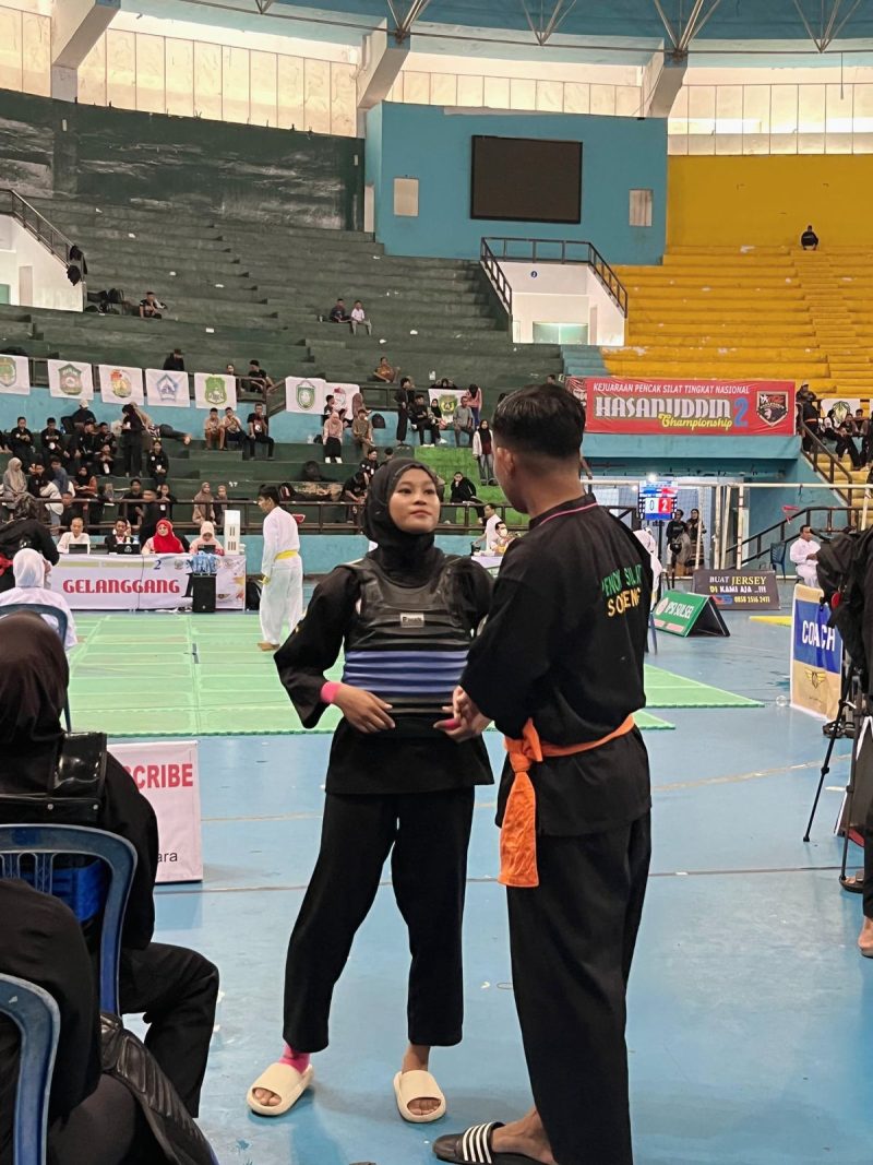Potret Wulan Sari Dalam Persiapan Tanding Pada Ajang Hasanuddin Champion II, (Foto:Ist.)