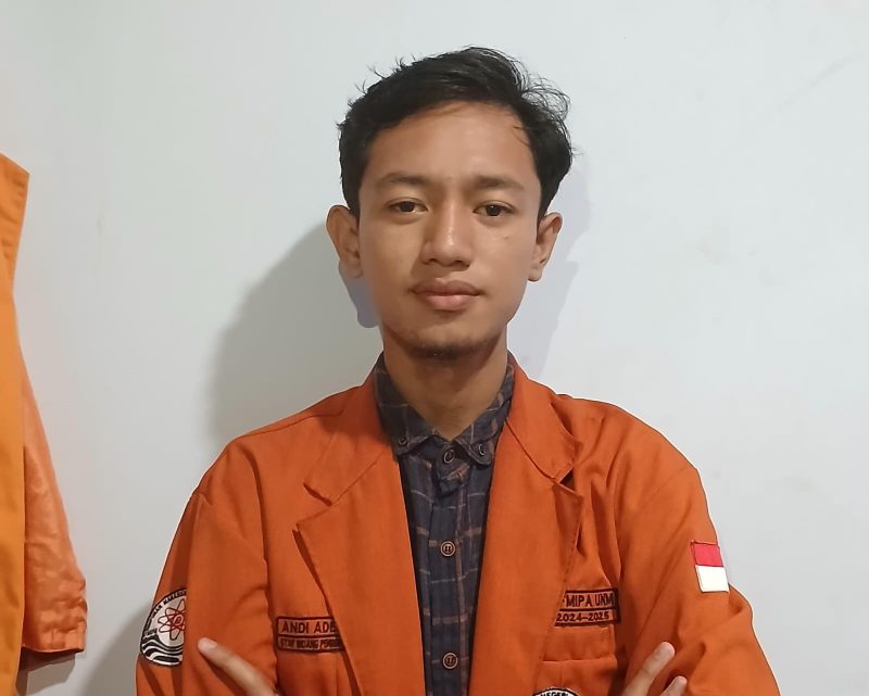 Potret Andi Adeha Ridwan Ketua Umum HMJ Kimia periode 2026, (Foto: Ist.)