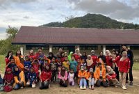 Potret panitia dan anak anak pada saat kegiatan HSC Himagara, (Foto :Ist.)