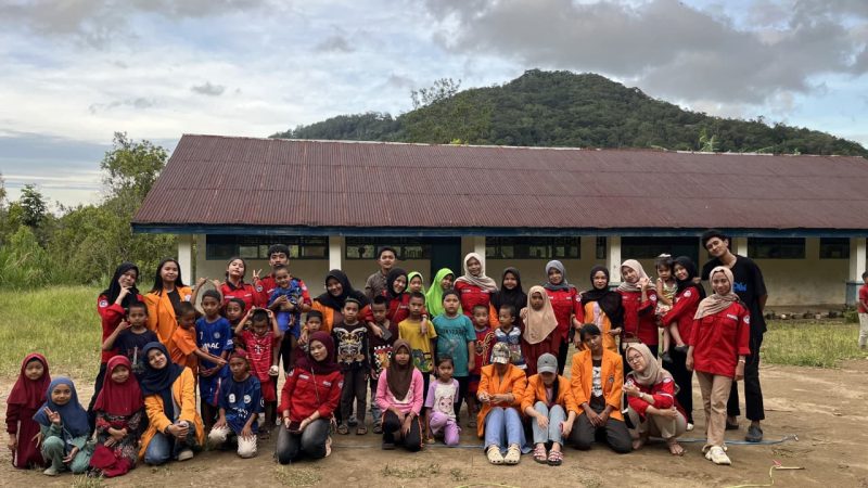 Potret panitia dan anak anak pada saat kegiatan HSC Himagara, (Foto :Ist.)
