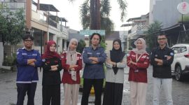 Potret enam LK FIP UNM saat melaksanakan podcast collab. (Foto: Ist.)