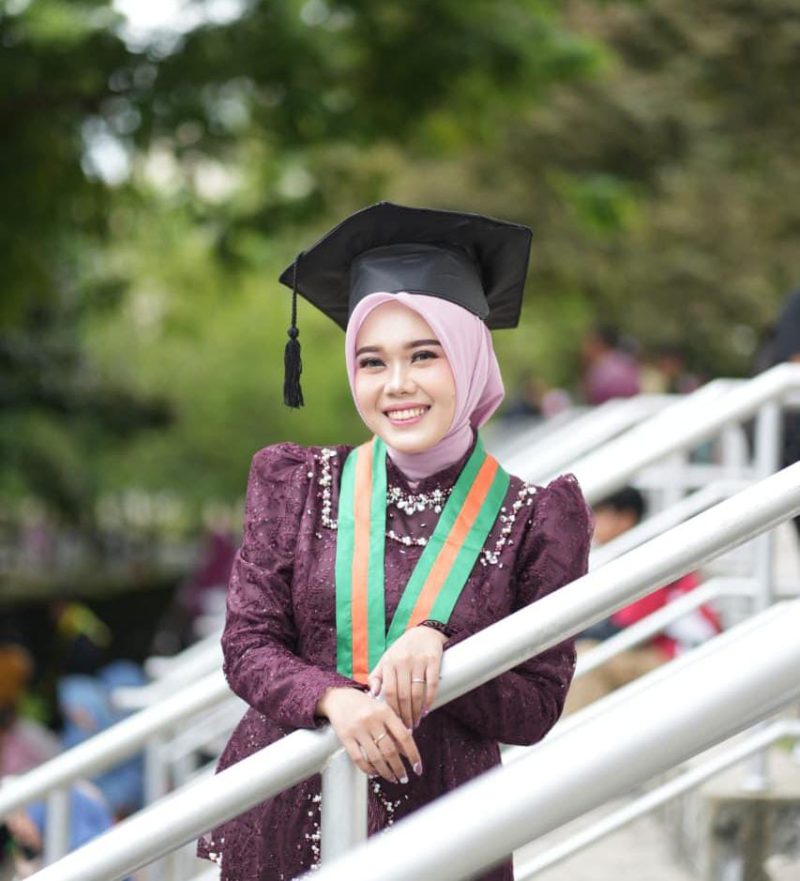 Potret A. Nurul Febriani Wisudawan Terbaik Fakultas Ilmu Pendidikan Periode Januari 2026, (Foto: Ist.)