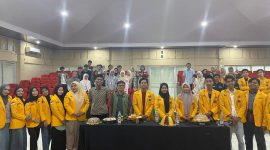 Foto bersama pada kegiatan LK II BEM FIP UNM, (Foto: Ist.)