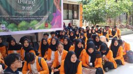Potret peserta Latihan Kepemimpinan (LK) Fakultas Psikologi UNM, (Foto: Ist.)