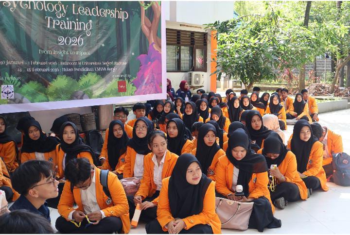 Potret peserta Latihan Kepemimpinan (LK) Fakultas Psikologi UNM, (Foto: Ist.)