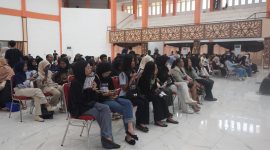 Potret suasana audisi di Hall A.P Pettarani (Foto: Dok. Profesi)