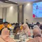 Potret suasana ramah tamah FIS-H saat ketua panitia memberikan sambutan, (Foto: M.Yashkur)