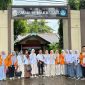 Potret Kebersamaan Tim sosialisasi dan siswa SMAN 10 Makassar, (Foto: Ist.)