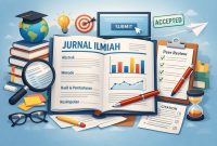 Ilustrasi Jurnal Ilmiah, (Foto: Ai.)