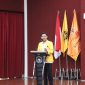 Potret Ketua Umum Maperwa Muh Ikhwan Risqullah berikan sambutan (Foto: Nadia Miftha Buata)