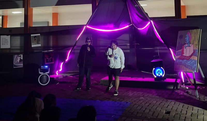 Potret kegiatan Art For Equality di taman FIS-H, (Foto: Ist.)