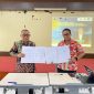 Foto bersama Koordinator Program Studi S2 TP ULM dan Ketua Prodi S2 TP UNM, (Foto: Ist.)