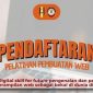 Potret Pamflet Pendaftaran Pelatihan Pembuatan Web, (Foto: Int.)