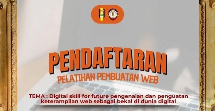 Potret Pamflet Pendaftaran Pelatihan Pembuatan Web, (Foto: Int.)