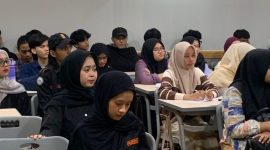 Potret Peserta Sosialisasi PKM dan Pelatihan KTI Himasos FIS-H UNM, (Foto: Ist.)
