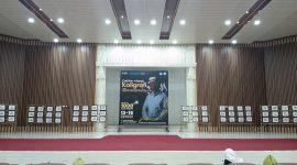 Suasana Kegiatan Pameran Tunggal Kaligrafi, (Foto: Dok. Profesi.)