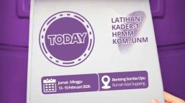 Potret Pamflet Latihan Kader 1 HPMM KOM. UNM, (Foto: Int.)
