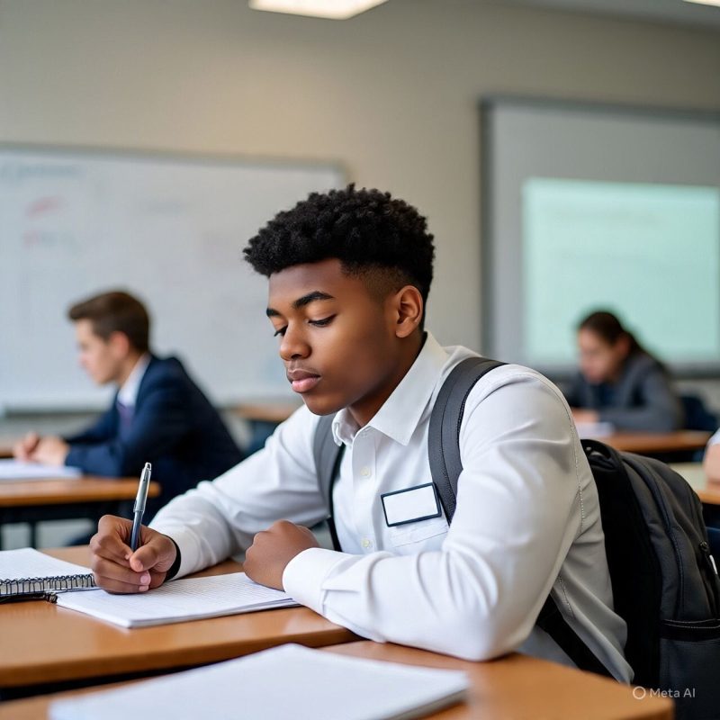 Ilustrasi mahasiswa baru, (Foto:Ai.)