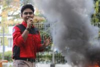 Potret ketua umum terpilih BEM FT UNM, S. Muammar Qadhafi, (Foto: Ist.)