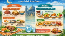 Gambar beberapa makan untuk suplemen tubuh, (Foto : Ai.)