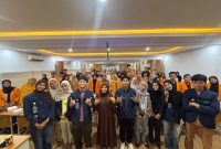 Potret bersama panitia pelaksana dan peserta Workshop Gema PKM 2026 pada sesi kelas pelatihan, (Foto: Ist.)