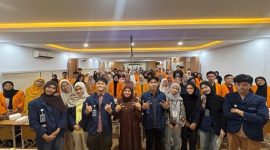 Potret bersama panitia pelaksana dan peserta Workshop Gema PKM 2026 pada sesi kelas pelatihan, (Foto: Ist.)