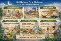 Ilustrasi Amalan yang Harus Dilakukan saat Bulan Ramadan, (Foto: Ai.)