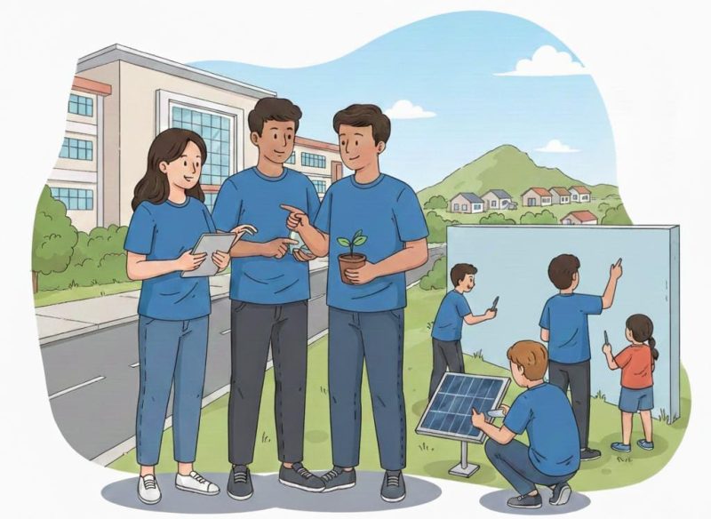 Ilustrasi Organisasi Mahasiswa Mengikuti Kegiatan PPK Ormawa, (Foto: Ai.)