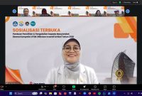 Potret Plt Rektor UNM Saat Menyampaikan Sambutan, (Foto: Nur Hafizhah)