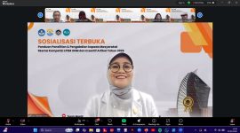 Potret Plt Rektor UNM Saat Menyampaikan Sambutan, (Foto: Nur Hafizhah)
